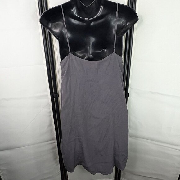 ARITZIA Wilfred Free Vivienne Slip Camisole Dress Spaghetti Strap Women’s S Gray - Picture 5 of 9